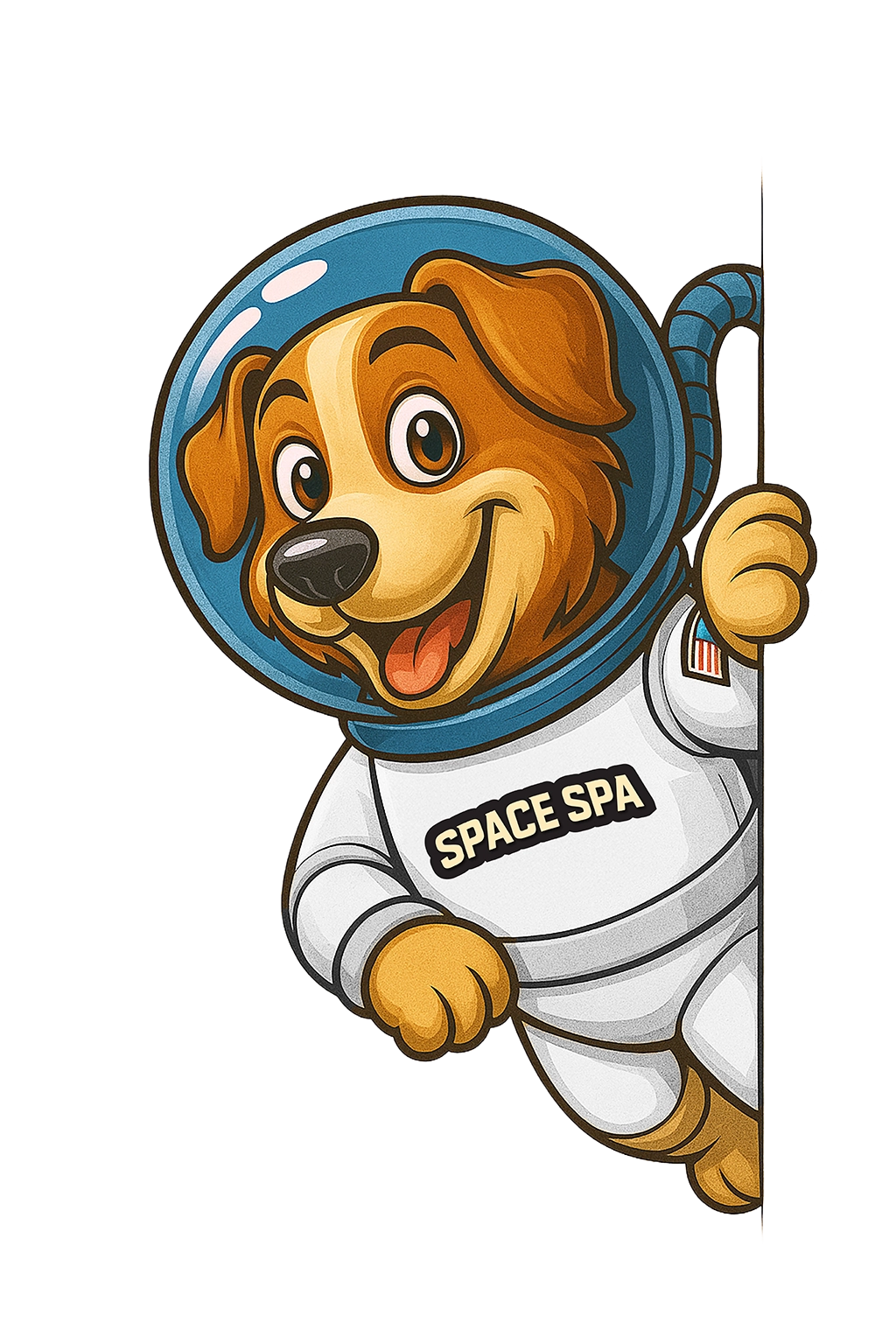 Space Spa Mascot
